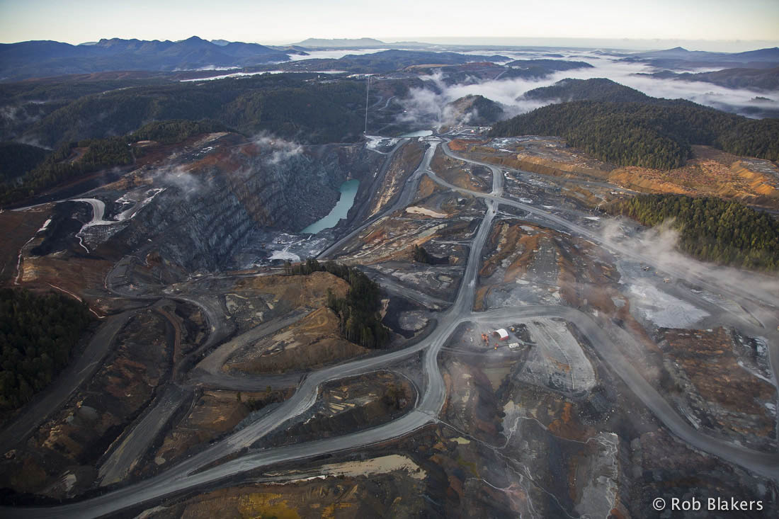 photograph of Savage River mine